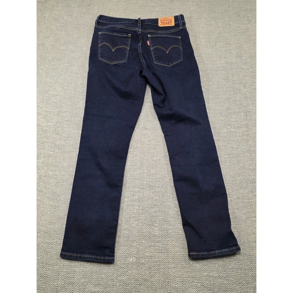 Levi Strauss Co 312‎ Shaping Slim Dark Wash Jeans Women Size 27 W27 L28 - Picture 2 of 7
